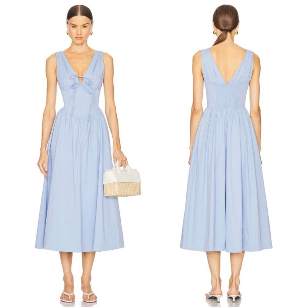 ASTR the Label Maili Dress in Blue - Picture 3 of 7